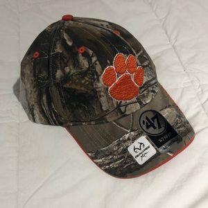 Clemson camo hat
